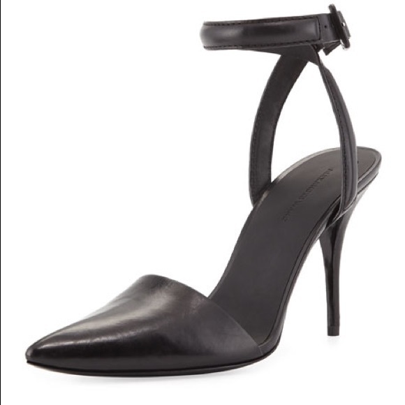 Alexander Wang Lovisa Leather d’Orsay Pumps - Picture 1 of 16